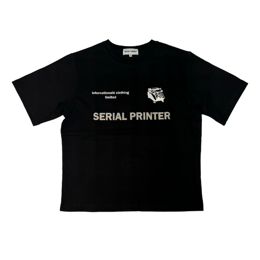SIGNATURE TEE - BLACK