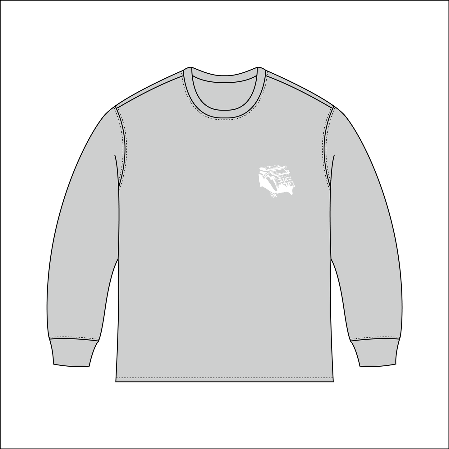 PRINT FOREVER SWEATSHIRT
